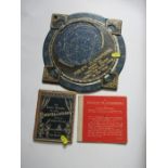 A Philip's Planisphere, diameter 12ins, together with Easy Guide to the Constellations, and a pocket