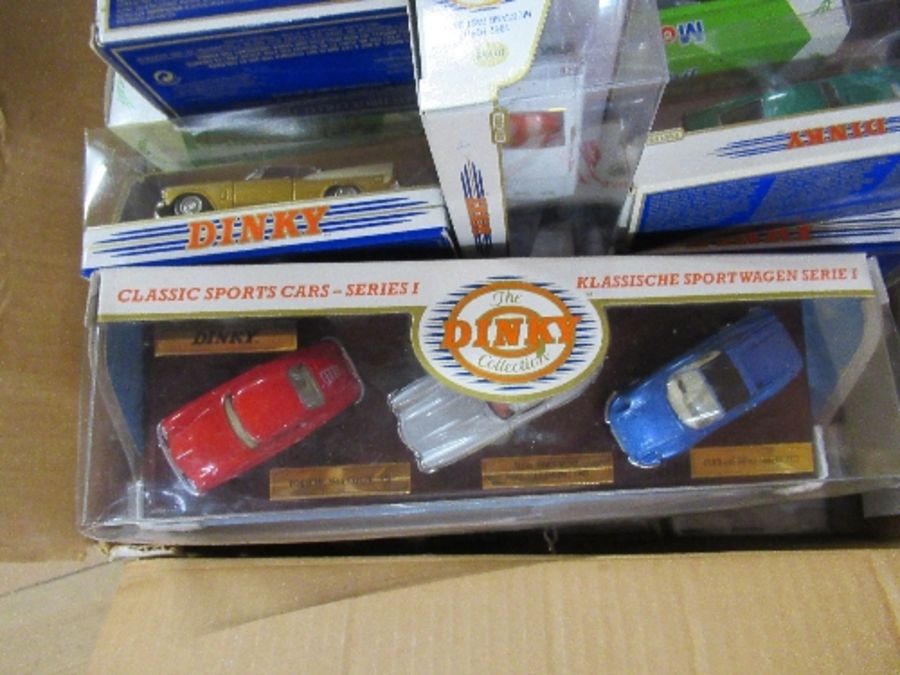 A collection of boxed Dinky Matchbox, Corgi and other model toys, including racing cars, to - Image 2 of 5