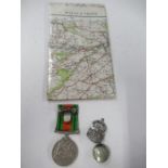 Cyril George Turner ARP, Fire Watcher in Frome, Somerset, World War II Defence medal, ARP button and