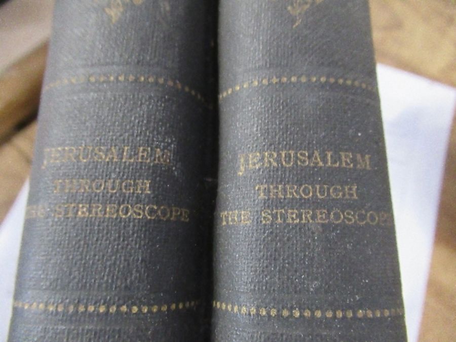 An Underwood and Underwood boxed set of stereoscope slides of Jerusalem, together with children's - Image 5 of 7