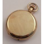 A gold plated hunter pocket watch, by Schierwater & Lloyd, Liverpool