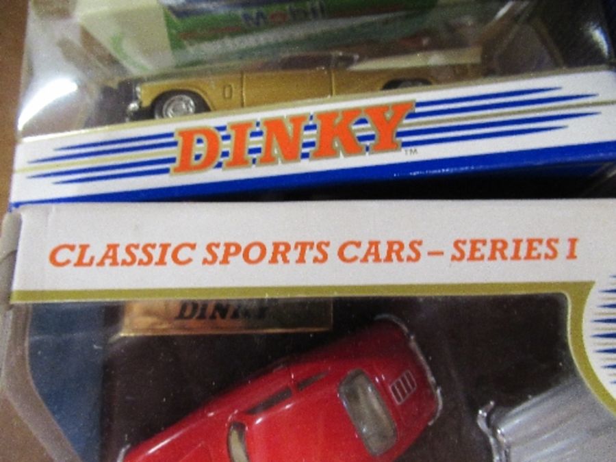 A collection of boxed Dinky Matchbox, Corgi and other model toys, including racing cars, to - Image 3 of 5