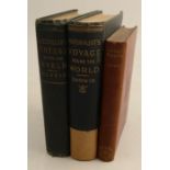 A Naturalists Voyage Round the World, by C Darwin, two copies, John Murray, 1876 and 1889,