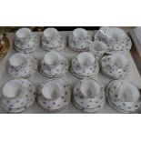 A collection of Royal Albert Star of Eve pattern tea ware