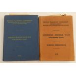 B T C working Instructions for Electrified Lines, British Rail, two volumes 1954 and 1960