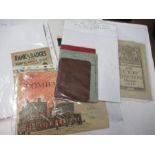 Collection of World War II ephemera, to include Service and Paybook for Arthur H Riley, Victory