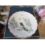 Four Royal Worcester Dorothy Doughty bird plates, and two others