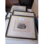 A collection of Antique prints of views of Malvern