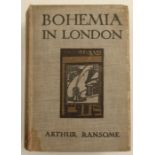"Bohemia in London" by Arthur Ransome, illustrated by Fred Taylor, Chapman & Hall Ltd, 1907 first