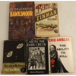 "Hawksmoor" by Peter Akroyd, Hamish Hamilton, 1985 2nd edition, 3rd imp; "Bertie & The Tin Man" by