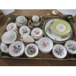 A collection of Royal Worcester china, including pin dishes etc 37767