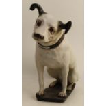 A modern resin model, His Masters Voice, height 14.5ins