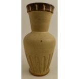 An Aylesford Pottery Vase, impressed marks to base, height 10ins