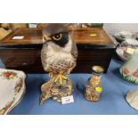 A Royal Doulton model, Peregrine Falcon, HN3541, together with a Royal Doulton character jug