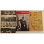 "Greenwich Village" text and photographs by Fred W McDarrah, Corinth Books, 1963 first edition; "The