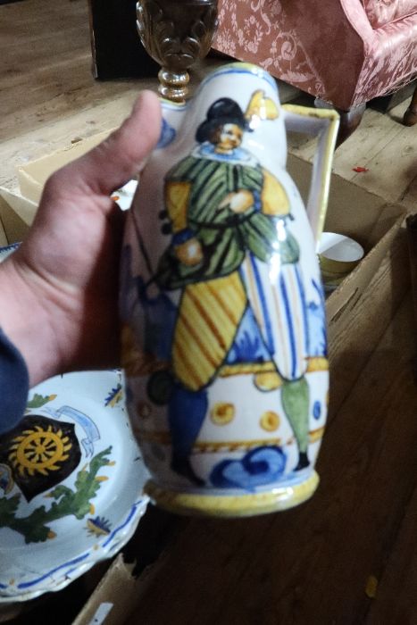 Two boxes of china, toby jugs, etc - Image 2 of 5