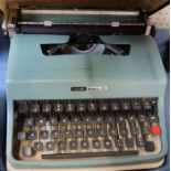 An Olivetti Lettera 32 portable typewritter