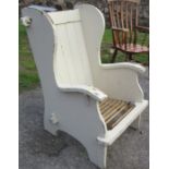 A painted Lambing style chair