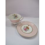 A Royal Worcester six piece tea set, 'Miranda' pattern