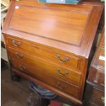 A bureau, width 35ins, height 44ins