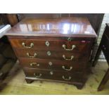 18th century mahogany bachelors chest