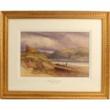 Henry Martin Pope, watercolour, Conwy and the Castle, 9ins x 13.5ins
