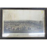 An Antique print, An Extraordinary Steeple Chase, 19ins x 30ins