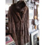 A vintage fur coat and hat