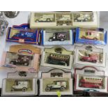 A collection of modern die cast boxed vehicles, to include Days Gone By, Lledo and Corgi