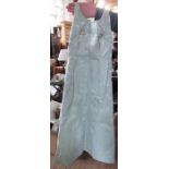 A Jean Allen London dress, together with a vintage two piece wedding outfit with accessories