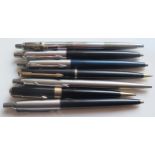 A Selection of PARKER Ballpoints and Propelling Pencils, etc.