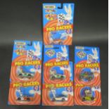 A Set of Six Matchbox Looney Tunes Character Models Including Cosmic Blues Road Runner plus one