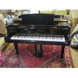 A Steinbach 148 Baby Grand Piano in a black lacquered case Serial No: 1181170, Model No: GP148