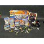 A Collection of Matchbox Skybusters Including Aircraft Carrier, Souvenirs