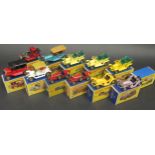 Eleven Early Matchbox Models of Yesteryear Cars Boxed plus one empty box.