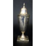 A George V Silver Sugar Castor, 15cm, Sheffield 1934, Viner's Ltd., 108g