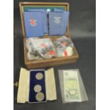 A Selection of GB Pre-Decimal and later Coins and £1 note