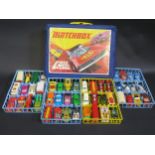 A Matchbox Superfast 48 Car Carry Case filled with Lesney Superfast Models.