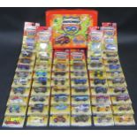 A Full Set of 50 Matchbox Across America 50th Birthday Series with Matching Carry Case