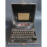 A Remington Home Portable Typewriter