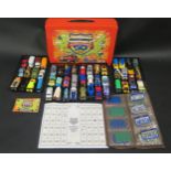 A Matchbox Across America 50th Birthday Series Carry Case Filled with 48 Vehicles from the same