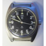 A CWC Military Wristwatch, back stamped W10-6645-99 523-8290 2771/76. Overwound