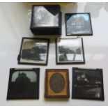 A 19th Century Ambrotype and photographic slides of the Netherlands