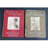 The Tale of Two Bad Mice, Beatrix Potter 1907 and Jemima Puddle-Duck 1908. A/F