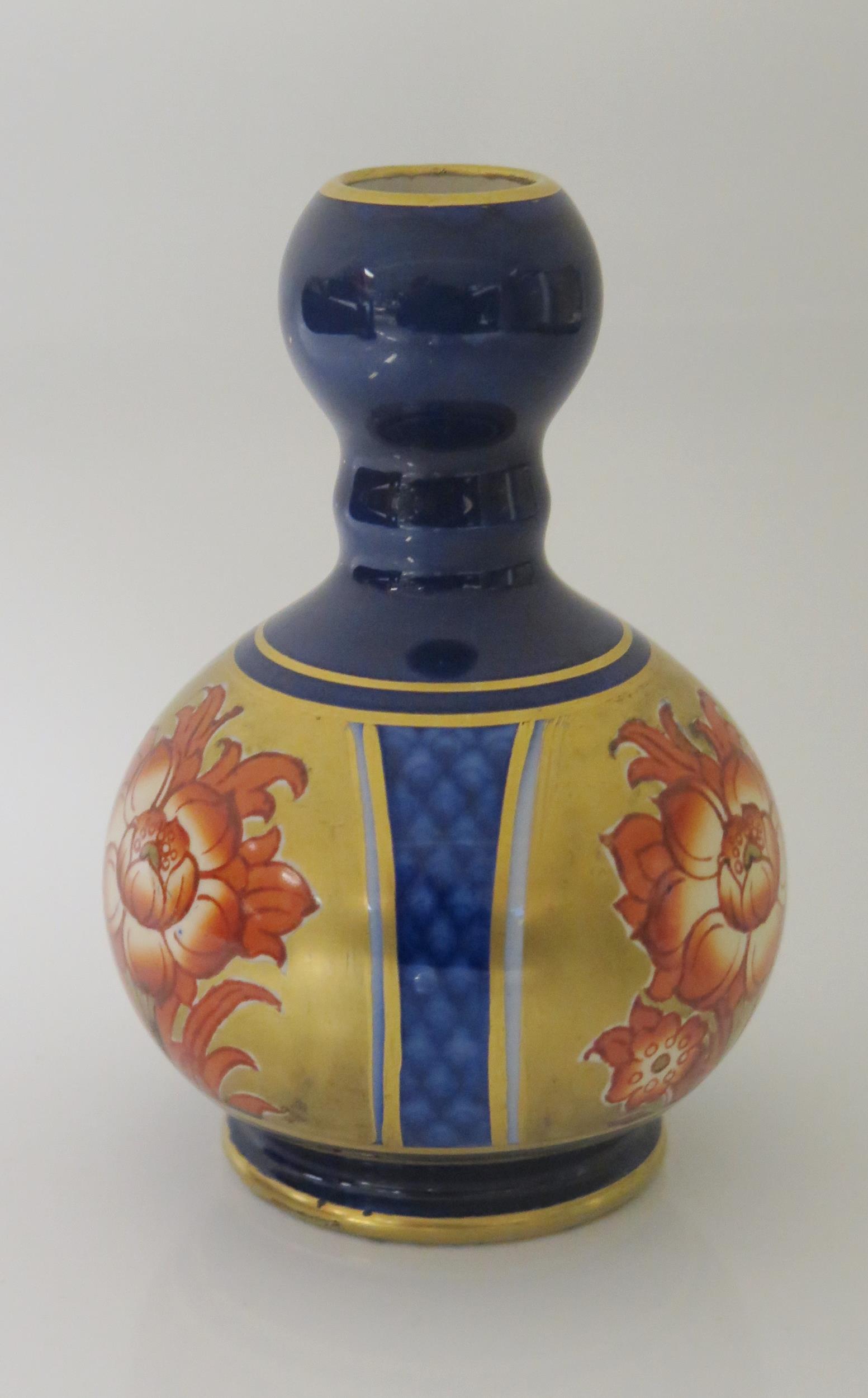 A Small Moorcroft MacIntyre Vase for A.M. Sheard Batley, various marks to base, 11cm - Image 2 of 3