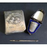 An Edward VII Miniature Silver Mounted Book of Common Prayer, London 1903, William Comyns & Sons,