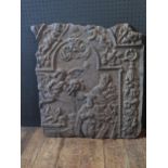 A Fragment of a Circa 17th Century Fire Back