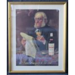 Peter Keegan & Co. Ltd. of Belfast, Old Irish Whisky Poster, 53x39cm, framed & glazed