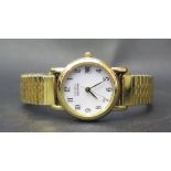 A Ladies CITIZEN Eco-Drive Gold Plated Wristwatch, running