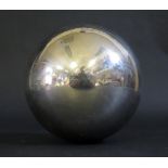 A 19th Century Witches Glass Mirror Ball, 14cm diam. (no suspension)